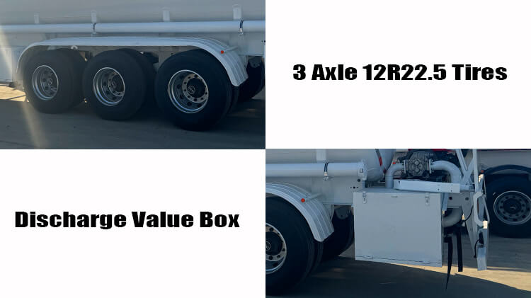 20 Cbm Acid Tanker Trailers for Sale in Guyana