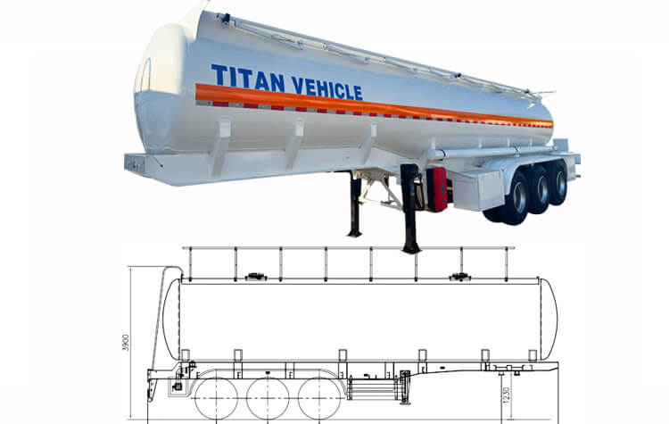 20 Cbm Acid Tanker Trailers for Sale in Guyana