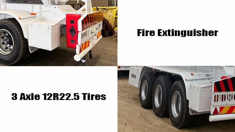 Sulfuric Acid Tanker Trailers for Sale in Zambia