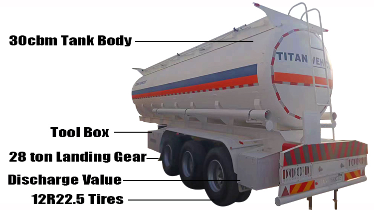 Chemical Acid Tanker Trailers for Sale in Jamaica