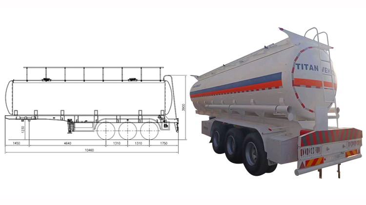 Chemical Acid Tanker Trailers for Sale in Jamaica