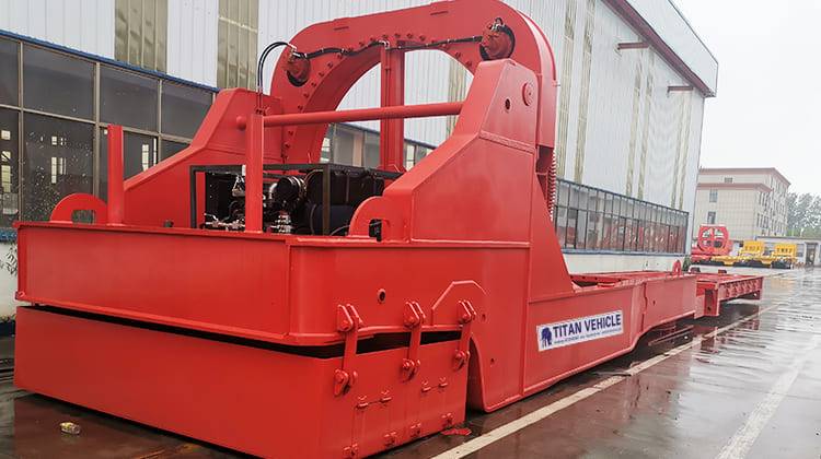 Wind Blade Adapters Transport Trailer