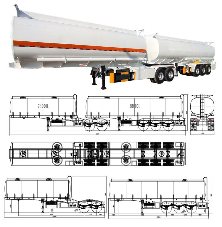 Fuel Tanker Superlink Interlink Trailer for Sale