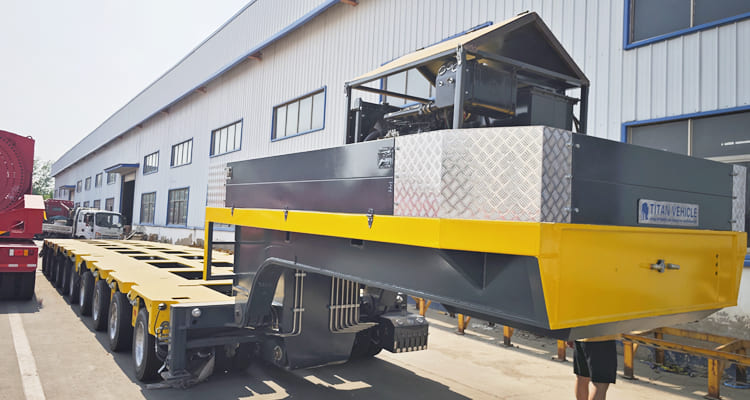 SPMT Modular Hydraulic Trailer for Sale in Zambia