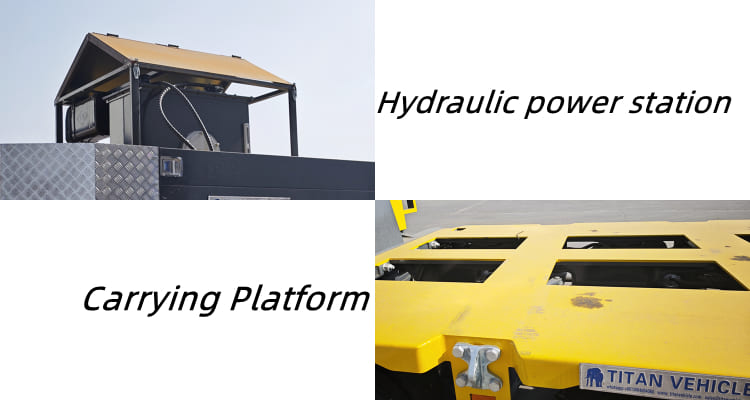 SPMT Modular Hydraulic Trailer for Sale in Zambia