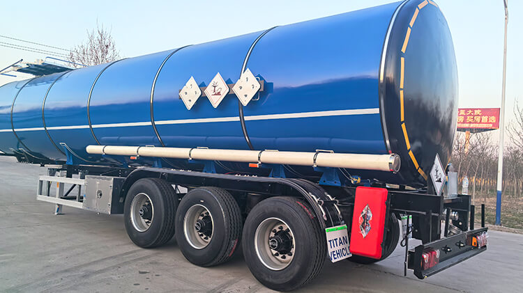 Hot Oil Asphalt Trailer for Sale in Tanzania