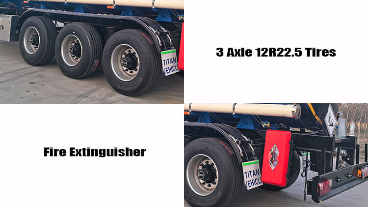Hot Oil Asphalt Trailer for Sale in Tanzania