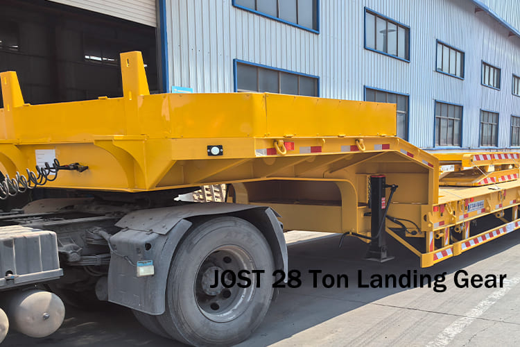 Extendable Low Loader Bed Trailer for Sale