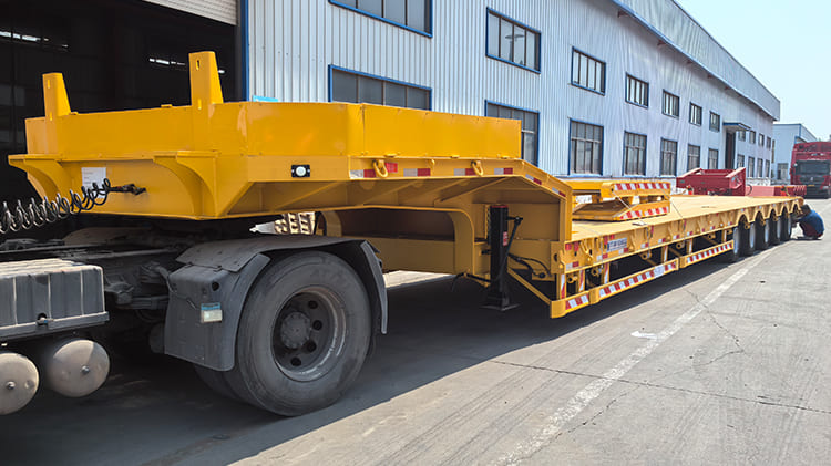 Extendable Low Loader Bed Trailer for Sale