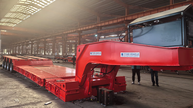 RGN Extendable Gooseneck Lowboy Trailer for Sale