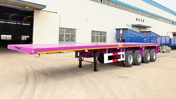 Remolque de Plataforma de 4 Ejes en Venta En Guatemala