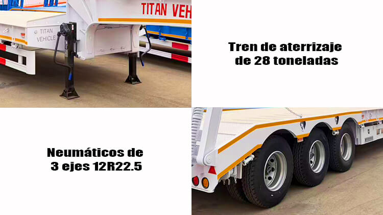 Remolque de Plataforma Baja en Venta en Guatemala