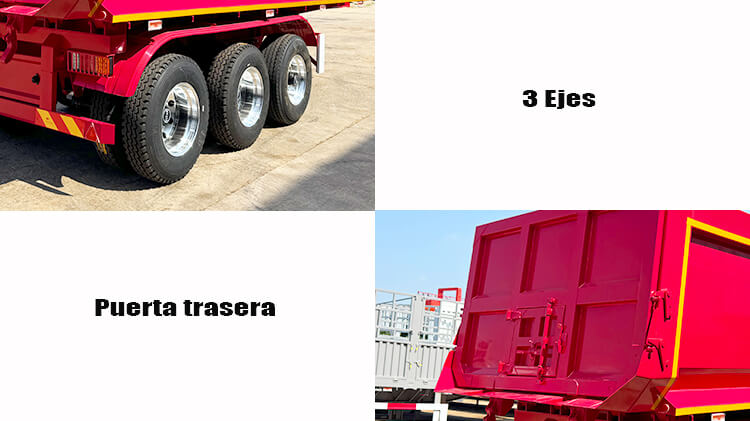 Semirremolque Basculante 3 Ejes Nuevos en Venta en Guatemala