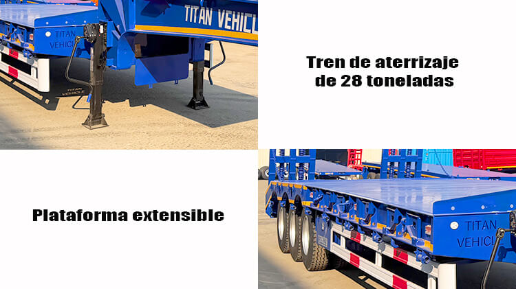 Remolque de Plataforma Baja 80 Toneladas en Venta en Nicaragua