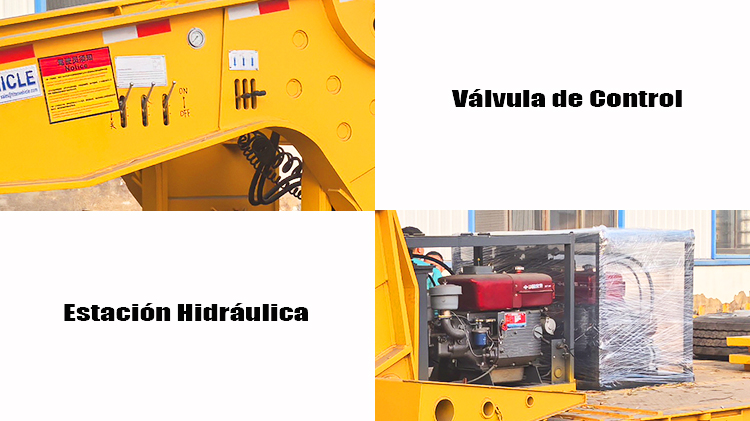 Precio de Lowboy Cama Bajade de 3 Ejes y 80 Toneladas en Nicaragua