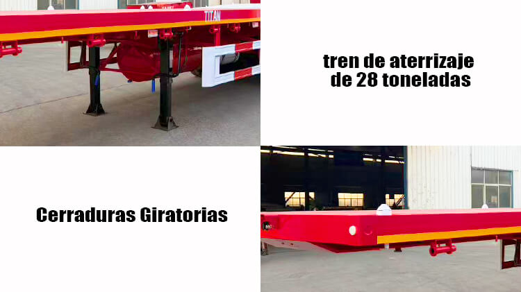 Remolque de Plataforma de 3 Ejes en Venta en Panam&aacute;