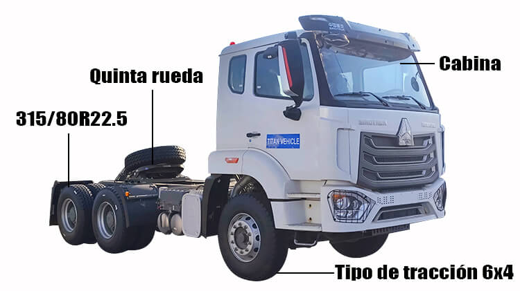 Cami&oacute;n Tractor Howo en Venta en Jamaica