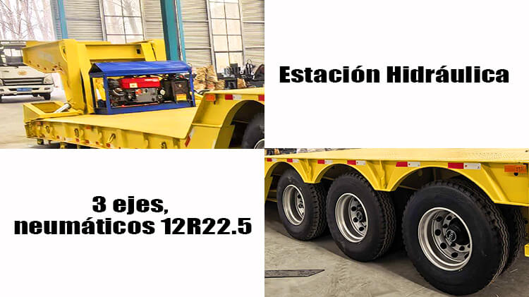 Remolque Cuello De Ganso Plataforma en Venta en El Salvador