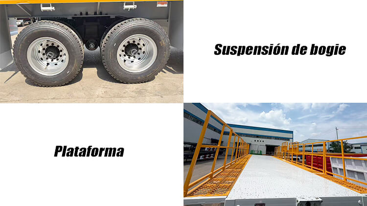 Remolque de Plataforma Plana para el Transporte de Madera en Venta en Costa Rica