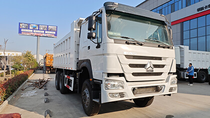 howo 6x4 camion de volteo usado 