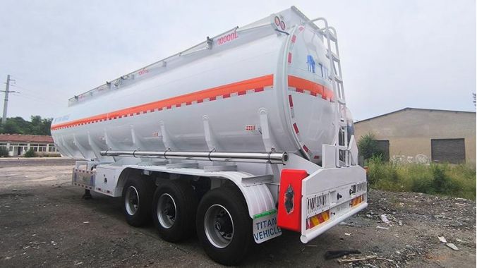 40000 Liters Fuel Tanker Trailer