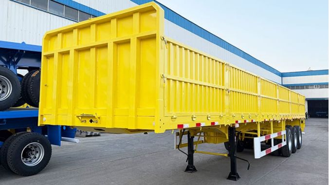 Tri Axle Side Wall Semi Trailer