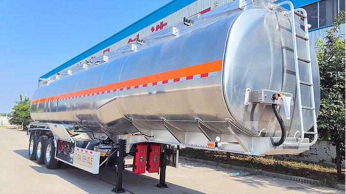 3 Axle Aluminum Tanker Trailer