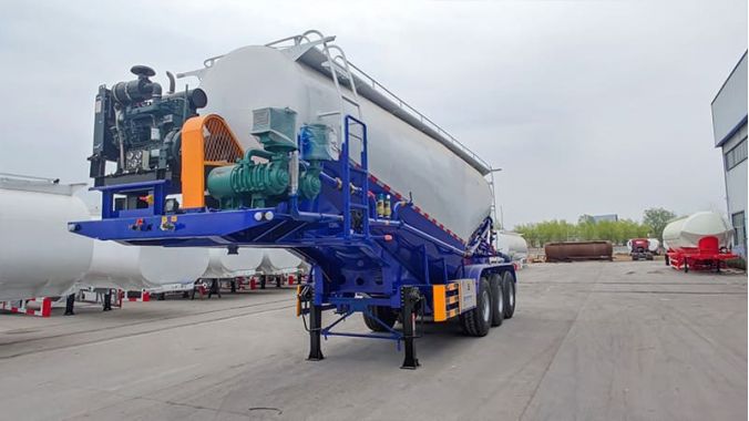 Cement Bulker Trailer Pressure Test