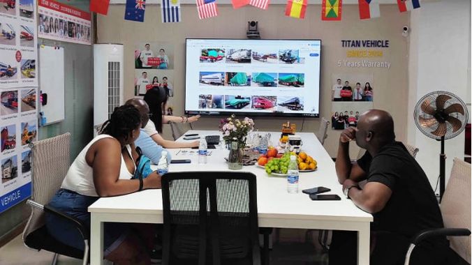 Customer Visit TITAN Office