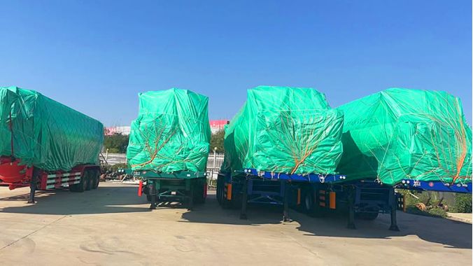 3 Axle Bulk Cement Tanker Shipment