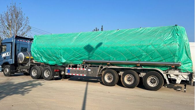 Fuel Tanker Trailer Shipment