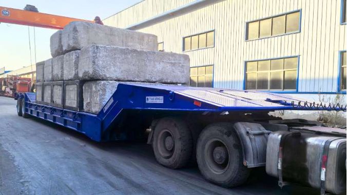 Folding Gooseneck Trailer Load Testing