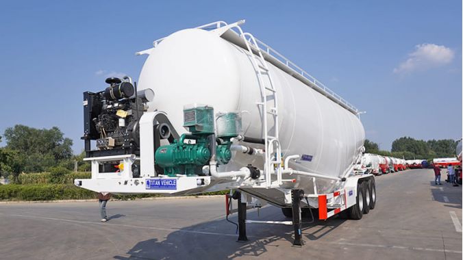 50CBM Powder Tanker Trailer