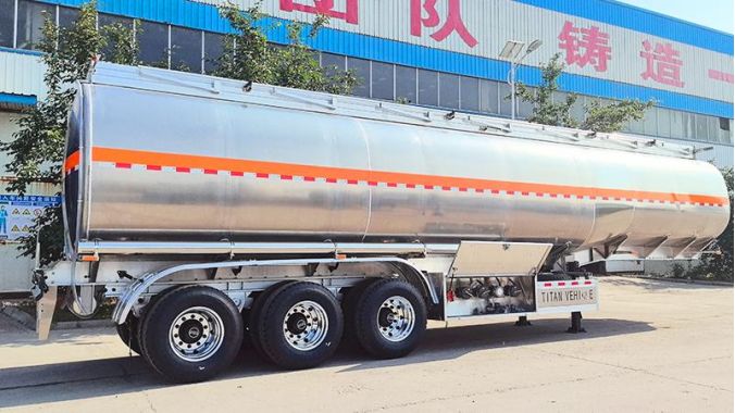 3 Axle Aluminum Tanker Trailer