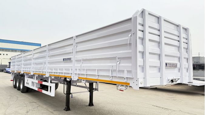Tri Axle Side Wall Semi Trailer