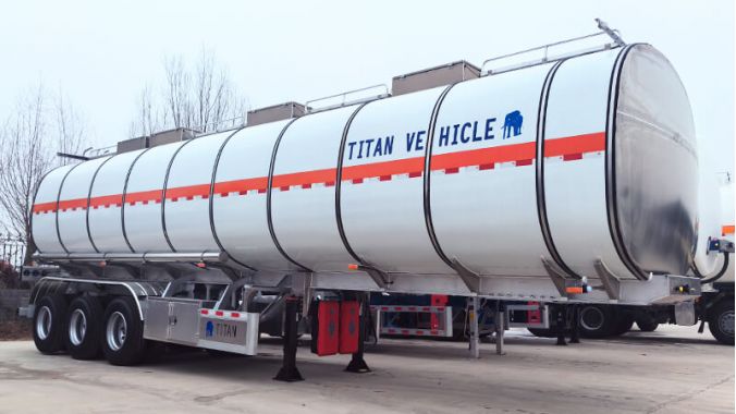 Staineless Steel Tanker Trailers