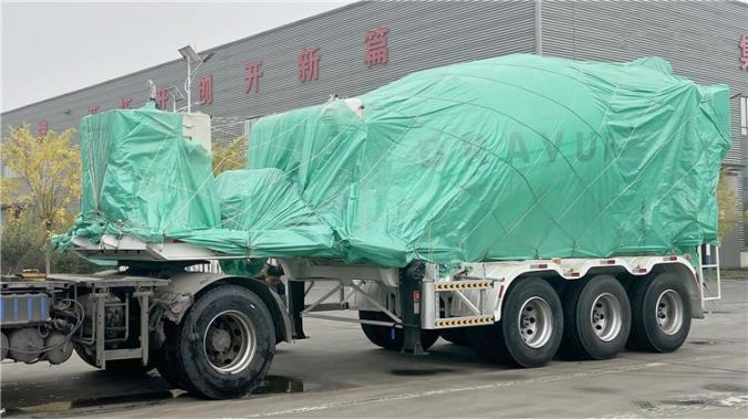 Trailer Mounted Cement Mixer Trailer