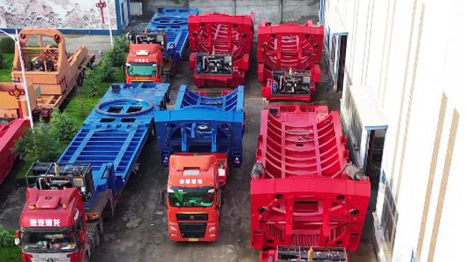 Wind Blade Adapters Trailer