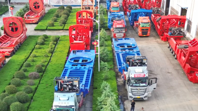 Shipping of Windmill Blade Adapter Trailer